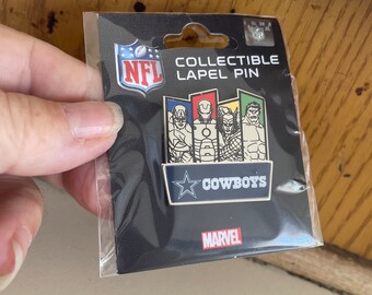 Cowboys pin hat lapel collector heroes