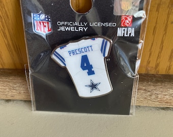 Cowboys pin jersey pin Dak Prescott