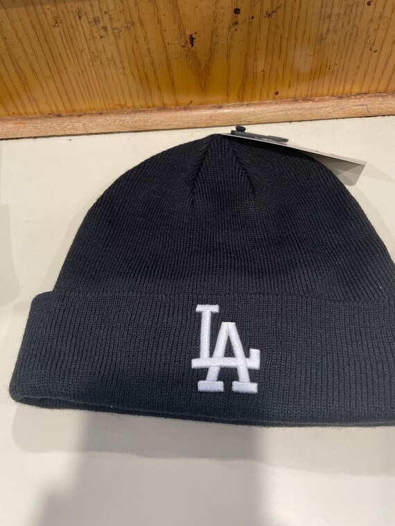 La dodgers beanie black deals