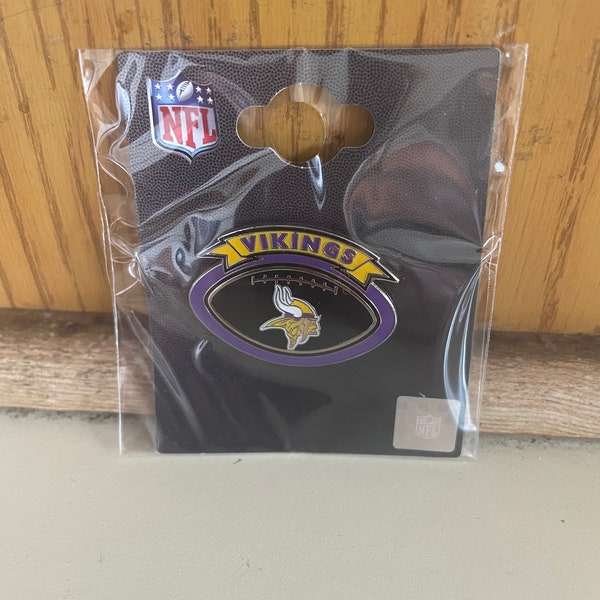 Minnesota Vikings touchdown pin NEW hat lapel collector