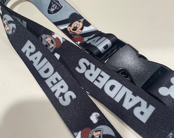 Raiders unique lanyard hard to find