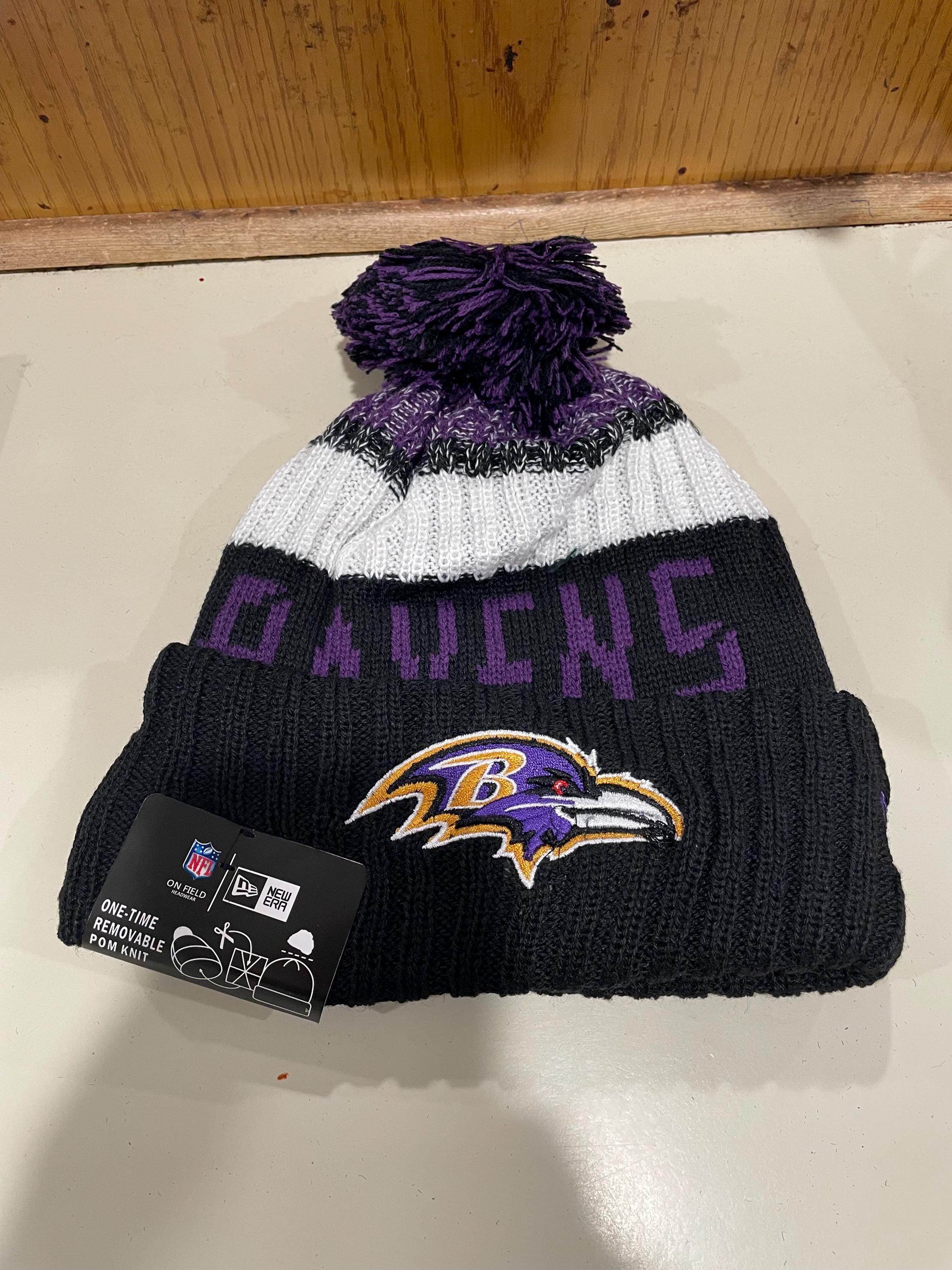 Baltimore Ravens Beanies - Etsy display picture 1
