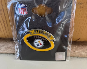 Pittsburgh Steelers touchdown pin hat lapel collector football