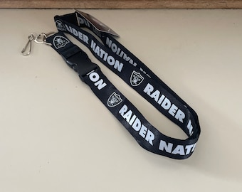 Raiders lanyard Raider nation