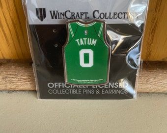Boston Celtics pin Tatum hat lapel collector