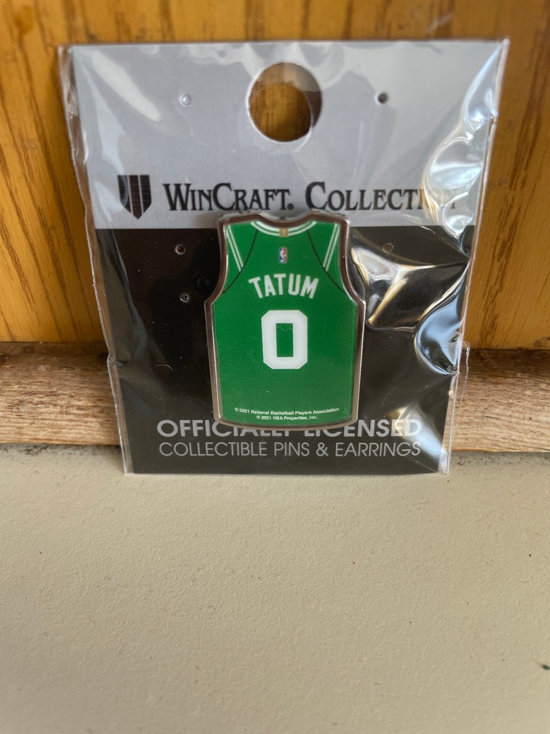 Boston Celtics pin Tatum hat lapel collector zdjęcie 1