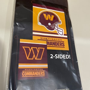 Washington Commanders Garden flag