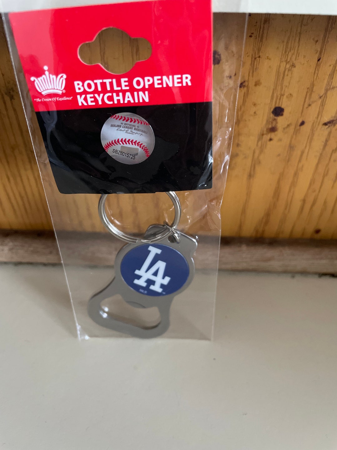 Los Angeles Dodgers Keychain Bottle Opener Etsy