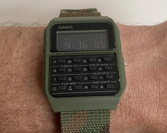 casio calculator watch band
