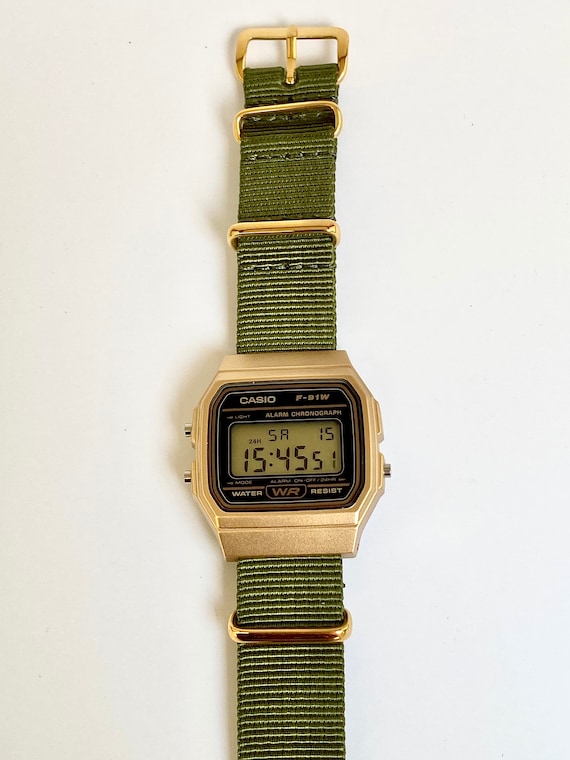 Casio F 91w Correa Metal