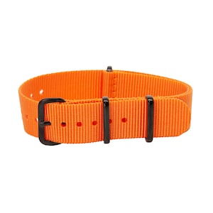 Orange Strap with Black hardware