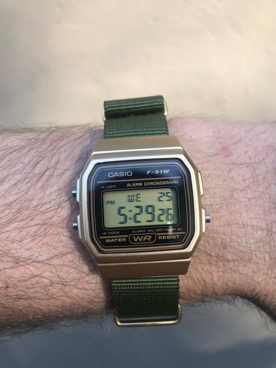 casio f91 nato strap