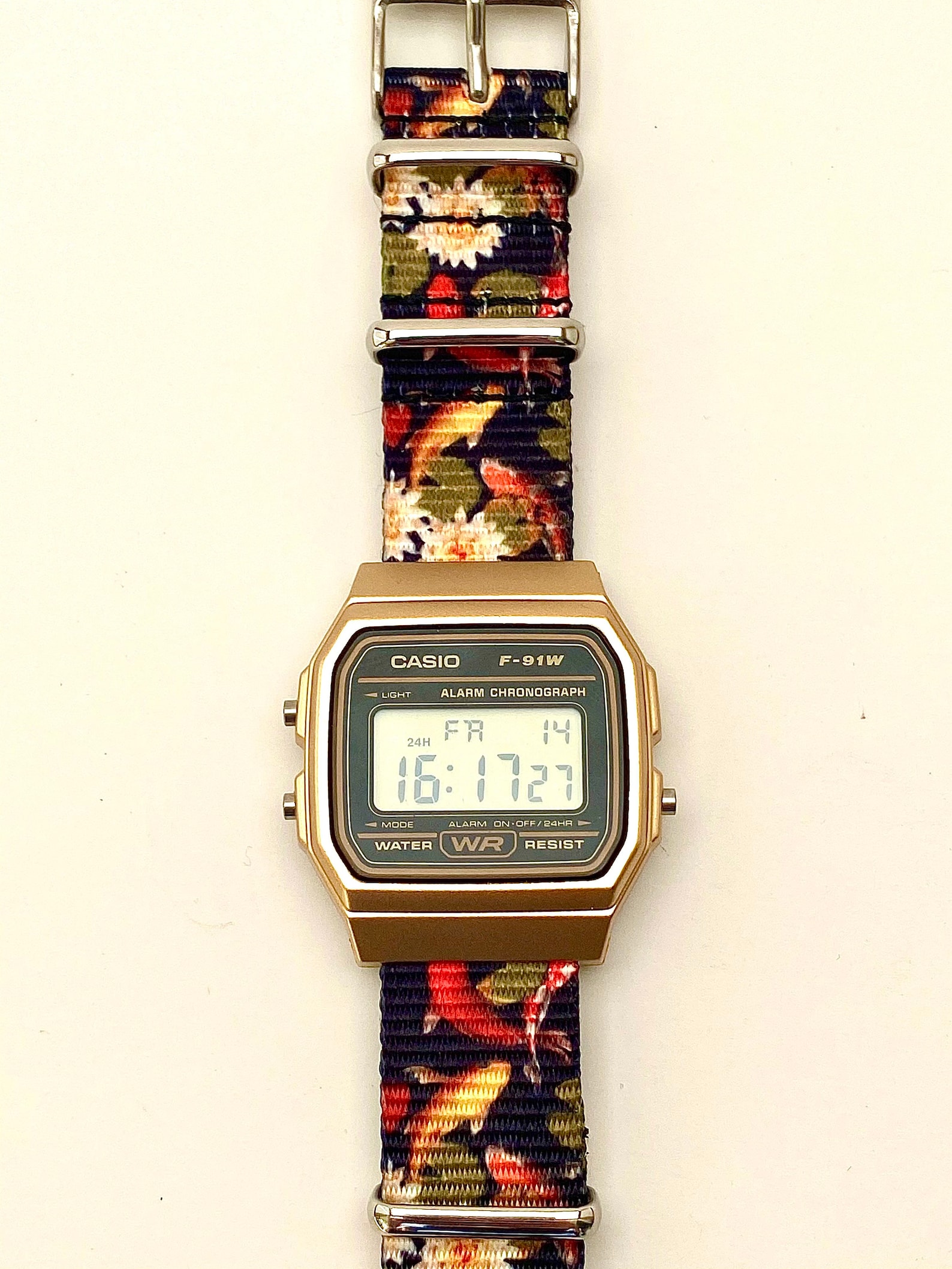casio f91w gold price
