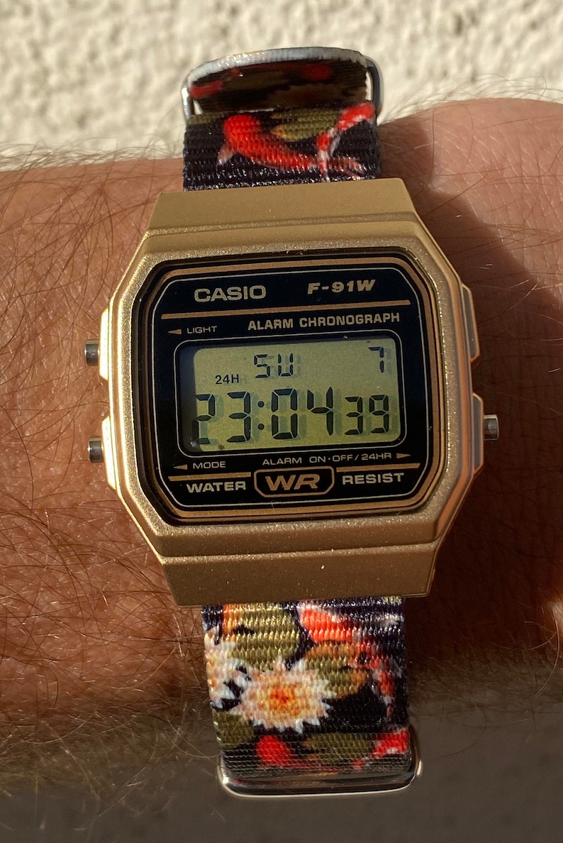 casio f91w gold price