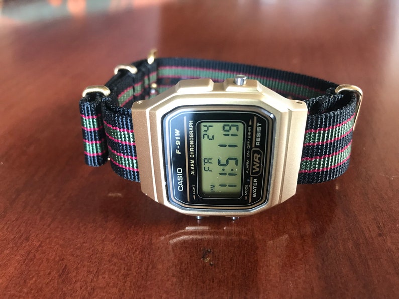 nato strap on casio