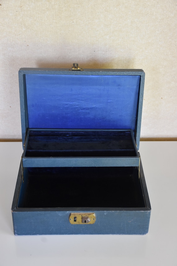 Classic Royal Blue Jewelry box - image 1
