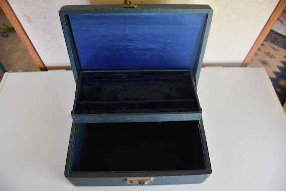 Classic Royal Blue Jewelry box - image 4