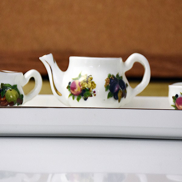 Bone China Miniature Tea Set Etsy