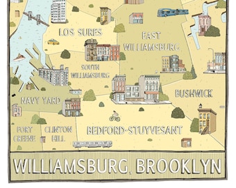 Map of Williamsburg