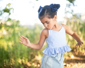 Soleil Sun Dress, Top, Crop top Woven Fabric Sewing Pattern