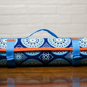 Padrão de costura Roll Up Carry-All, bolsa de crochê, padrão de bolsa de jardinagem, padrão de pincel de maquiagem