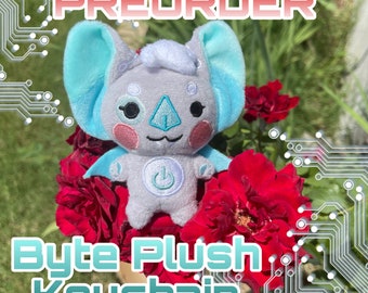 Byte Plush Keychain