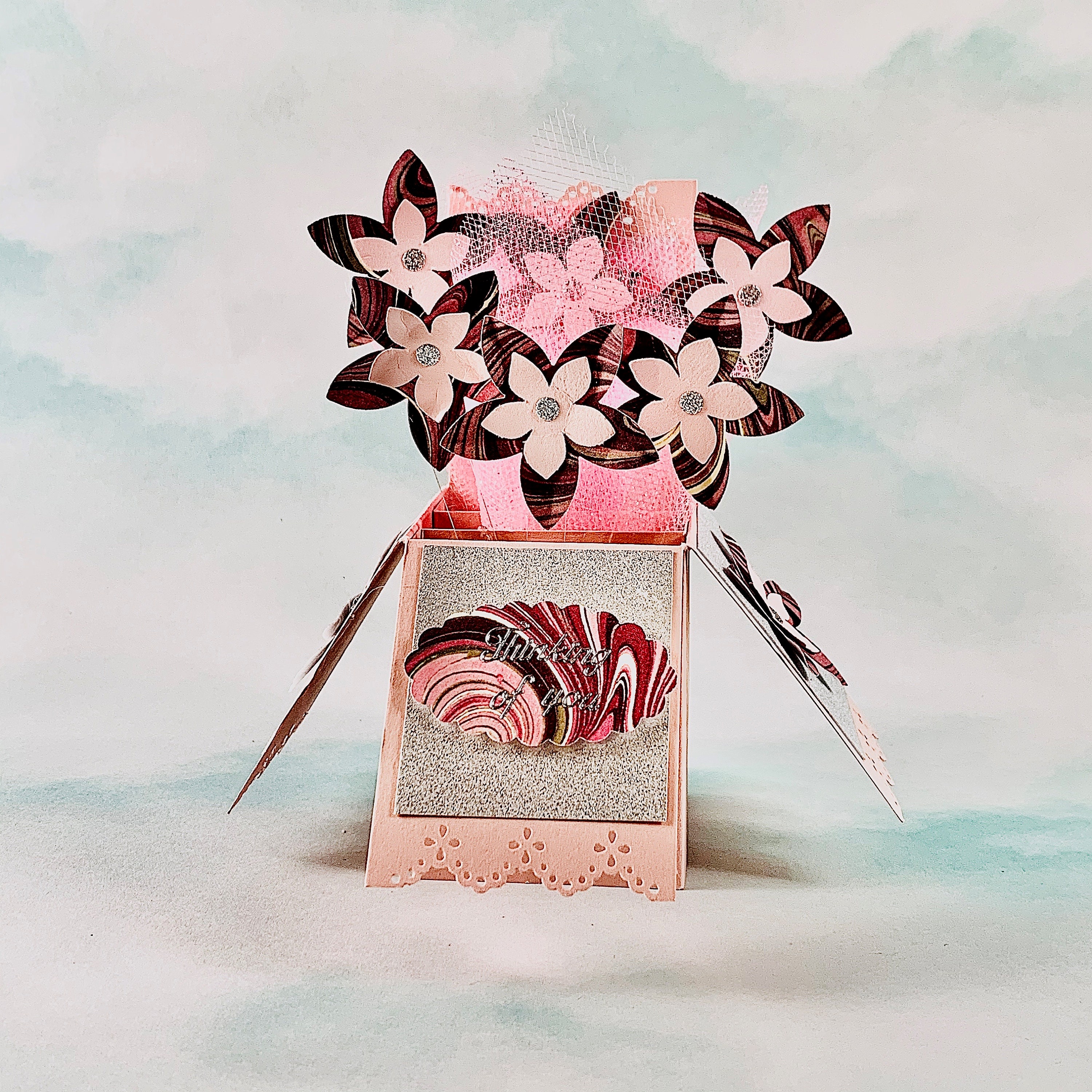 Thinking of you card A pop up box card to let you know Etsy