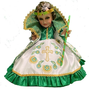 San Judas Tadeo Gala , Ropa de niño dios,Baby Jesus dress , Traje de niño dios , Baby Jesus clothes , Baby jesus out fit , Vestido nino dios