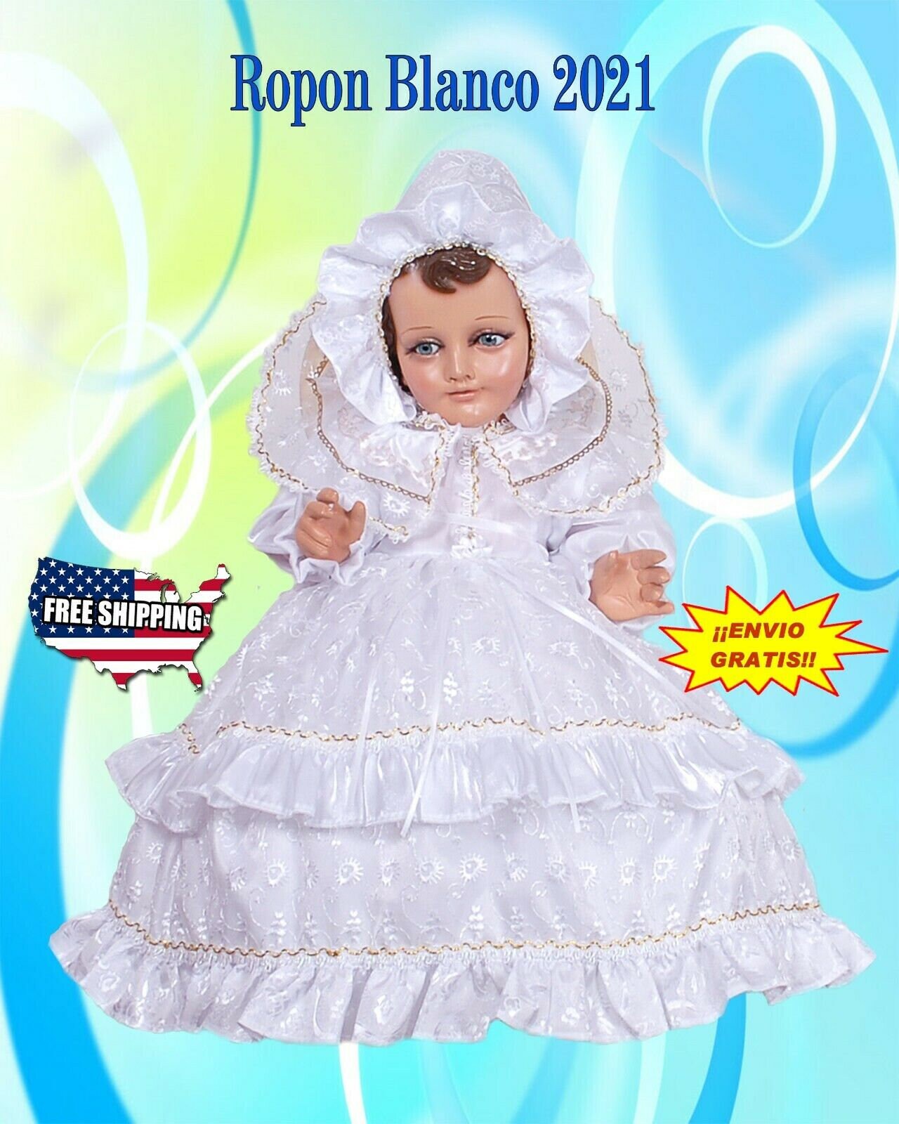 Ropon Blanco /gala 2021 Ropa De Niño Diosbaby Jesus Dress. - Etsy UK Ropon Blanco /gala 2021 Ropa De Niño Diosbaby Jesus Dress. - Etsy UK