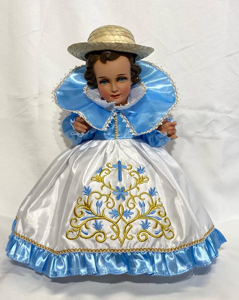 Niño del Rosario Gala, Ropa de niño dios,Baby Jesus dress , Traje de niño dios , Baby Jesus clothes , Baby jesus out fit , Vestido nino dios