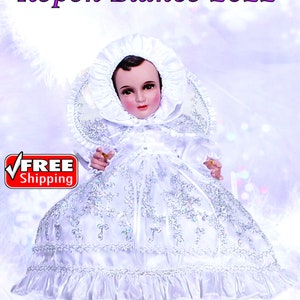 ROPON GALA  GALA, Ropa de niño dios,baby Jesus dress. Vestido de niño dios, Baby Jesus clothes, nino dios clothing, baby jesus out fit