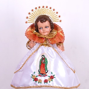 Gala GUADALUPANO 2022, Ropa de niño dios, vestido de niño Jesús. Vestido de niño dios, ropa de niño Jesús, ropa de niño dios, bebé jesús ot fit