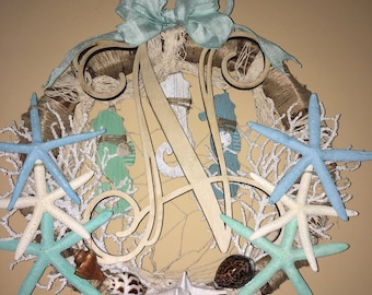 Sea side twig wreath