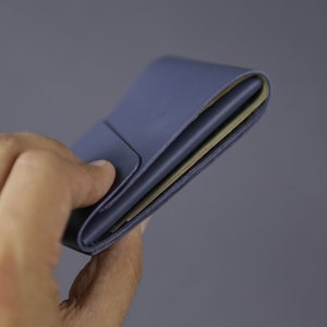 EURO Sized Leather Wallet Pattern | Minimalist Leather Wallet PDF ...