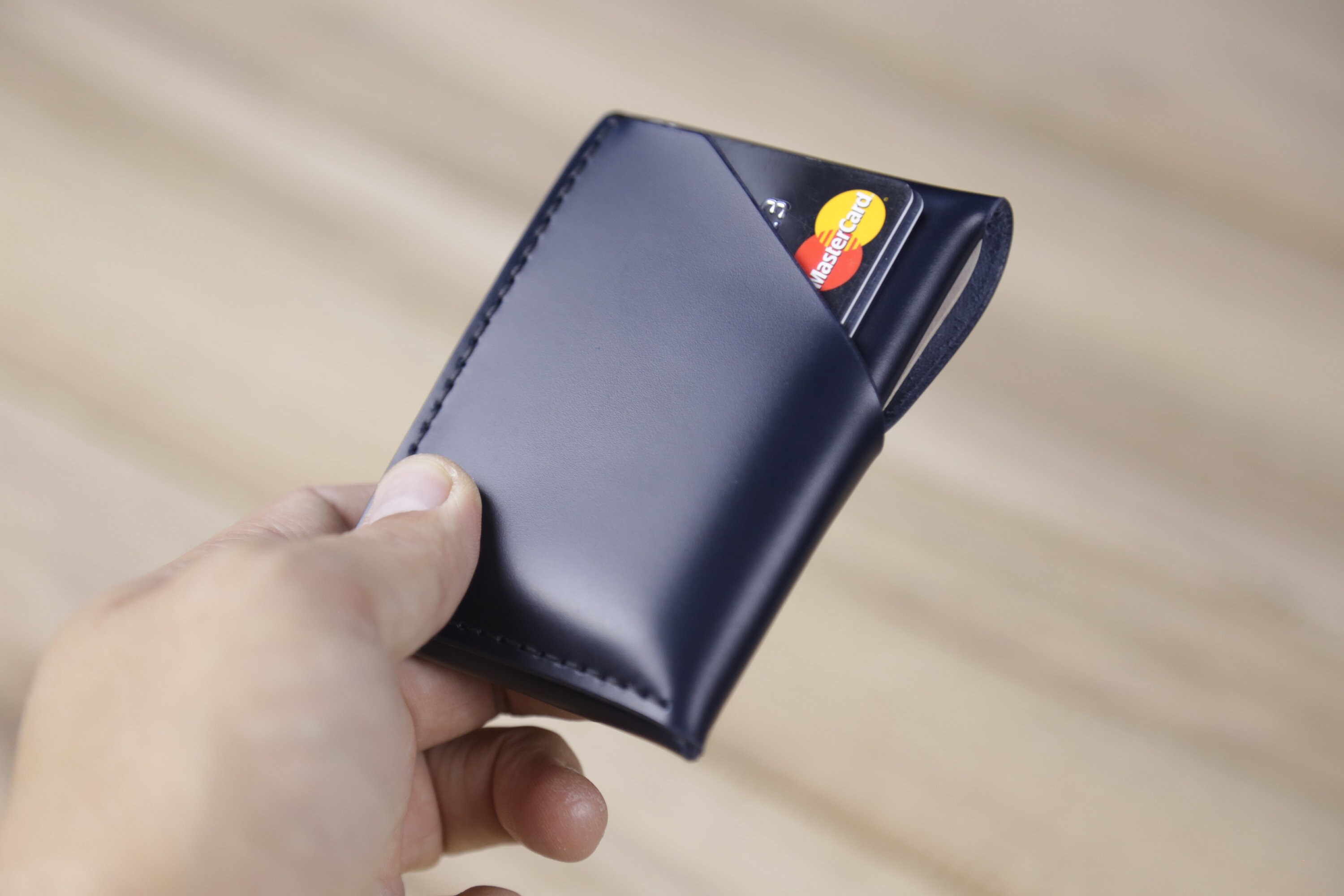 EURO Sized Leather Wallet Pattern | Minimalist Leather Wallet PDF ...