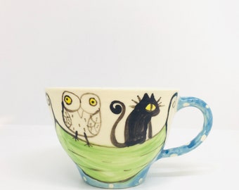 Owl and Pussycat Teacup