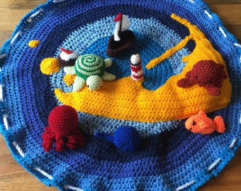 Island Toy Bag Crochet Pattern