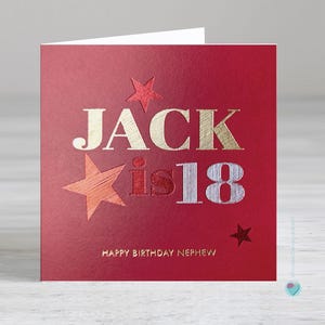 13e 16e 18e 21e 30e carte d'anniversaire pour lui et eux - prénom personnalisé rouge tout âge 1 - 100 ans tout parent - joyeux anniversaire enfant ou adulte