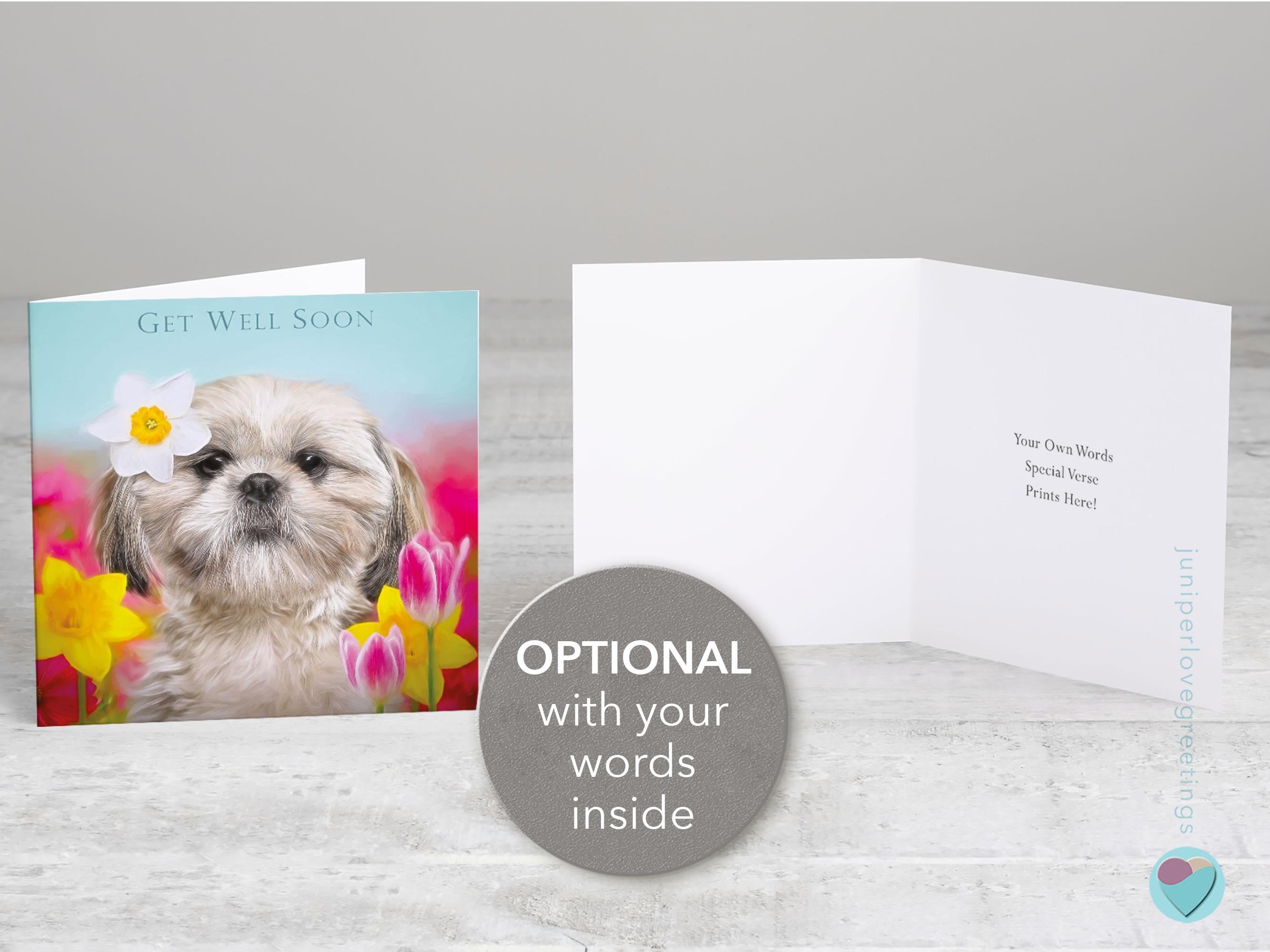 Get Well Soon Card For Sister – Dog Lover Design, Heartfelt Recovery Card