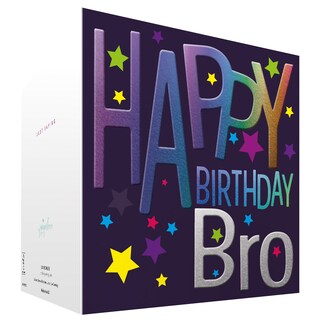 Biglietto Di Auguri Per 12° Compleanno Fratello – 'Best Ever Brother' – Hunts England – Formato 148x148 Mm