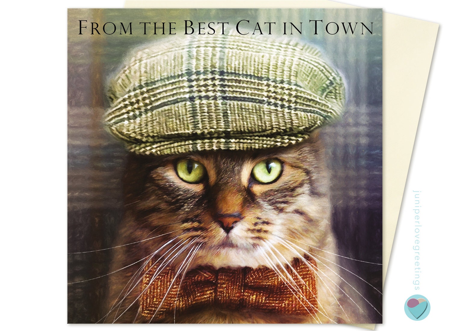 Cat flat best sale cap