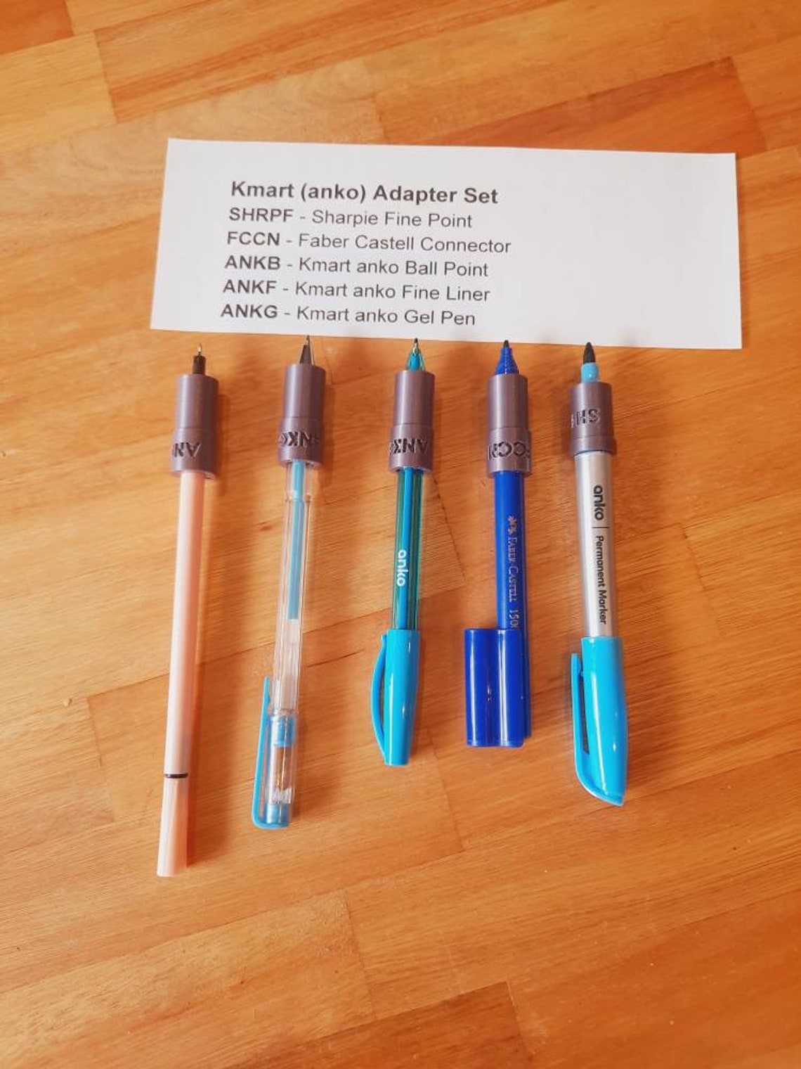 Kmart Anko Pen Adapters for Cricut Maker and Explore Air Etsy