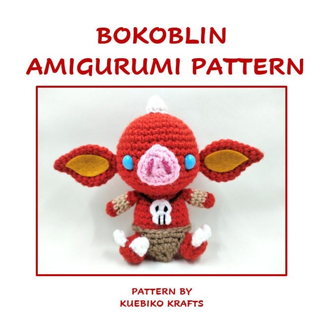 PDF File Pig Goblin Amigurumi Crochet Pattern - Etsy