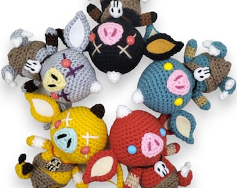 MADE TO ORDER Pig Goblin Crochet Amigurumi