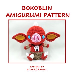PDF File Bokoblin Amigurumi Crochet Pattern