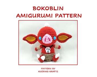 PDF File Bokoblin Amigurumi Crochet Pattern