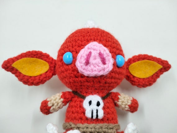 PDF File Pig Goblin Amigurumi Crochet Pattern - Etsy