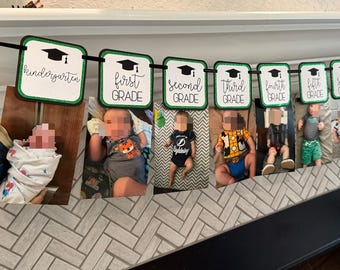 Banner de fotos de graduación / Banner de fotos anual de la clase / Banner de graduación / Imágenes de graduación / Clase de 2026 / Banner de fotos anual