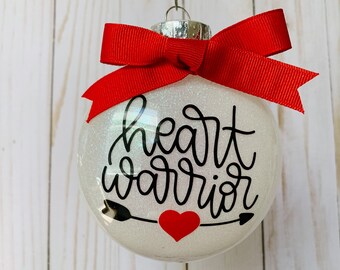 Chd Heart Ribbon Etsy