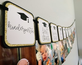 Banner de fotos de graduación / Banner de fotos anual de la clase / Banner de graduación / Imágenes de graduación / Clase de 2026 / Banner de fotos anual